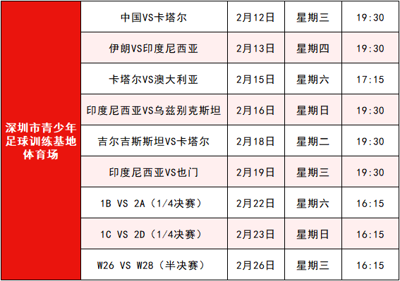亚洲杯来啦！还有观赛指南米乐m6登录入口U20(图2)